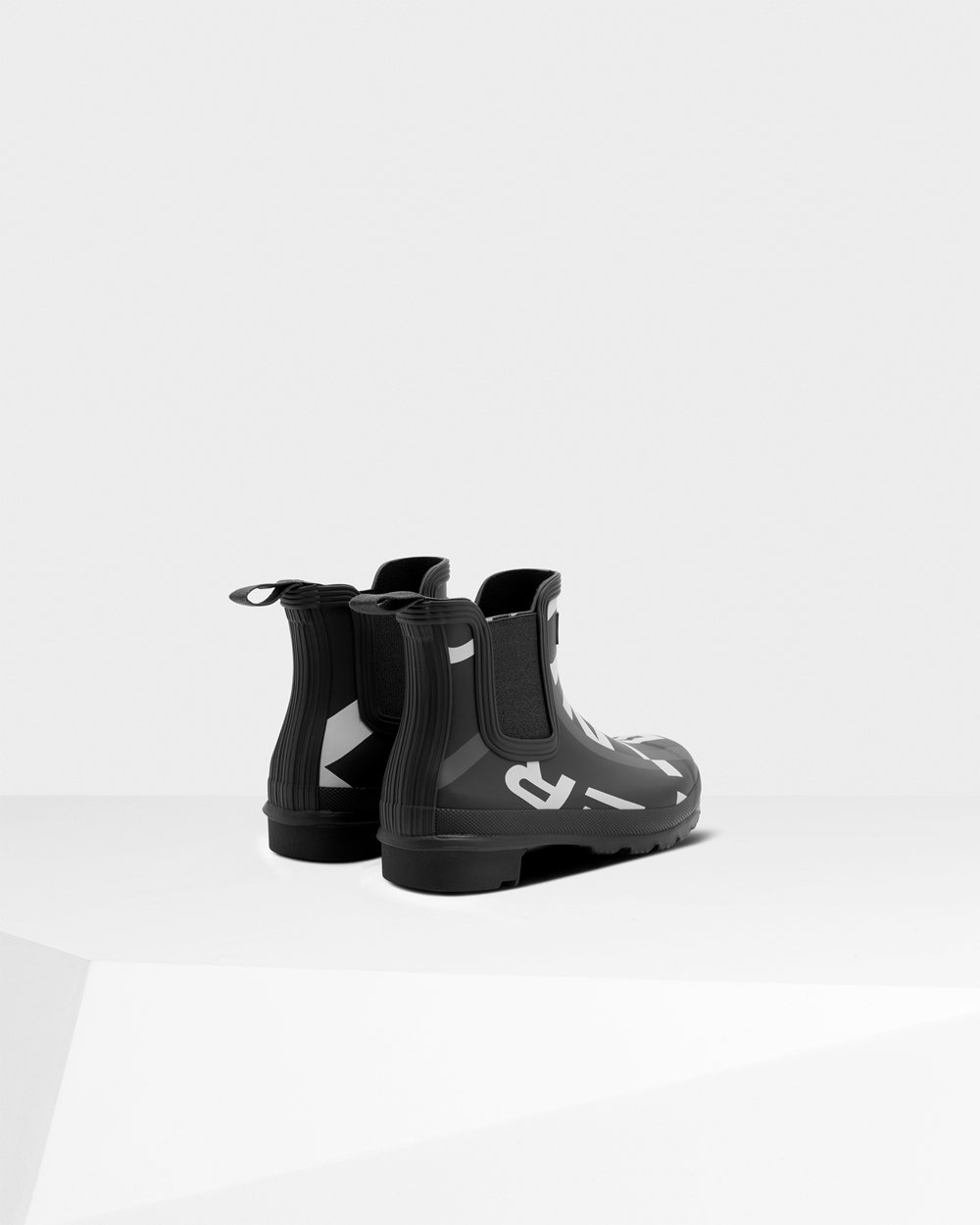 Hunter exploded outlet logo chelsea boots